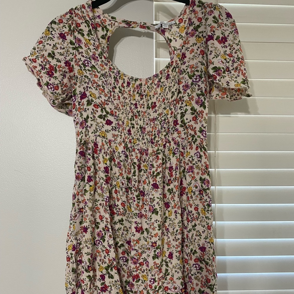 Floral mini dress